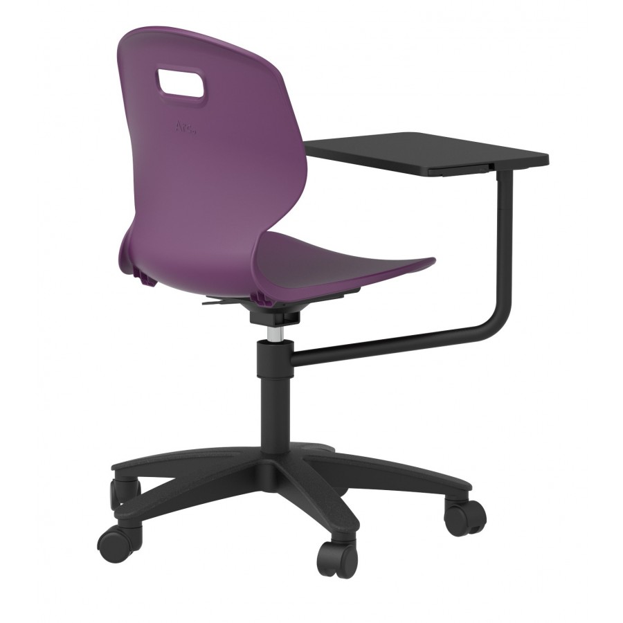 Arc Swivel Wipe Clean Personal Workspace College Chair 